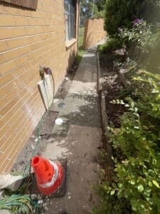 Excavation work completed by Eden Plumbing