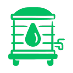 rainwater tank icon