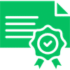 5 certificate icon