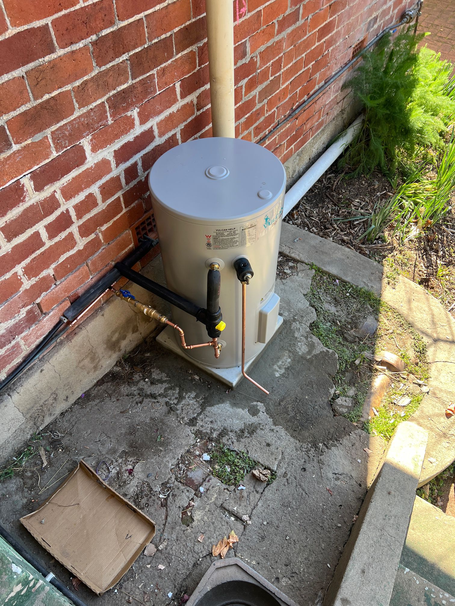 Hot water system replacement at a home in Bega